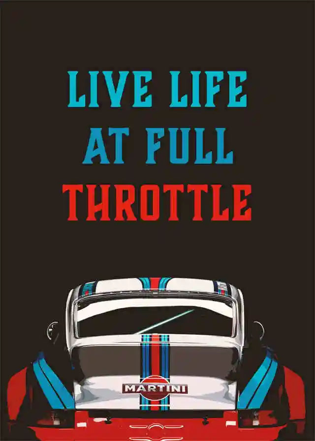 Pop F1 Aesthetic Vintage Cars Collection II - Canvas & Curio
