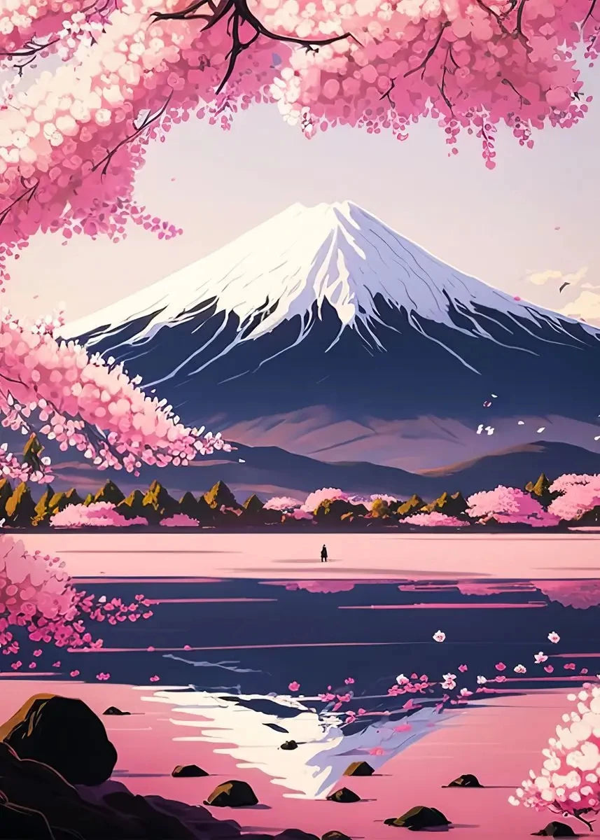 Sakura & Fuji Art Collection - Canvas & Curio