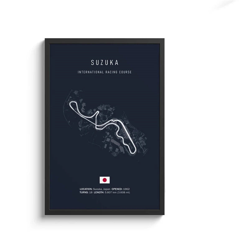 Formula 1 Track Circuit Collection III - Canvas & Curio