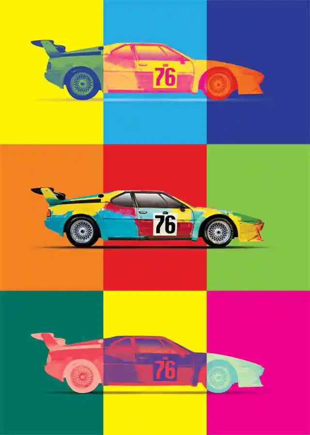 Pop F1 Aesthetic Vintage Cars Collection II - Canvas & Curio