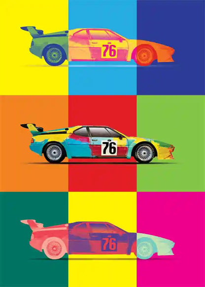 Pop F1 Aesthetic Vintage Cars Collection II - Canvas & Curio