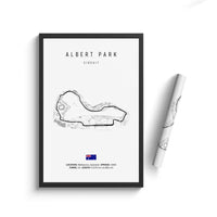 Albert Park Circuit (White)
