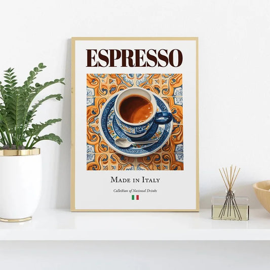 Global Coffee Art Collection - Canvas & Curio