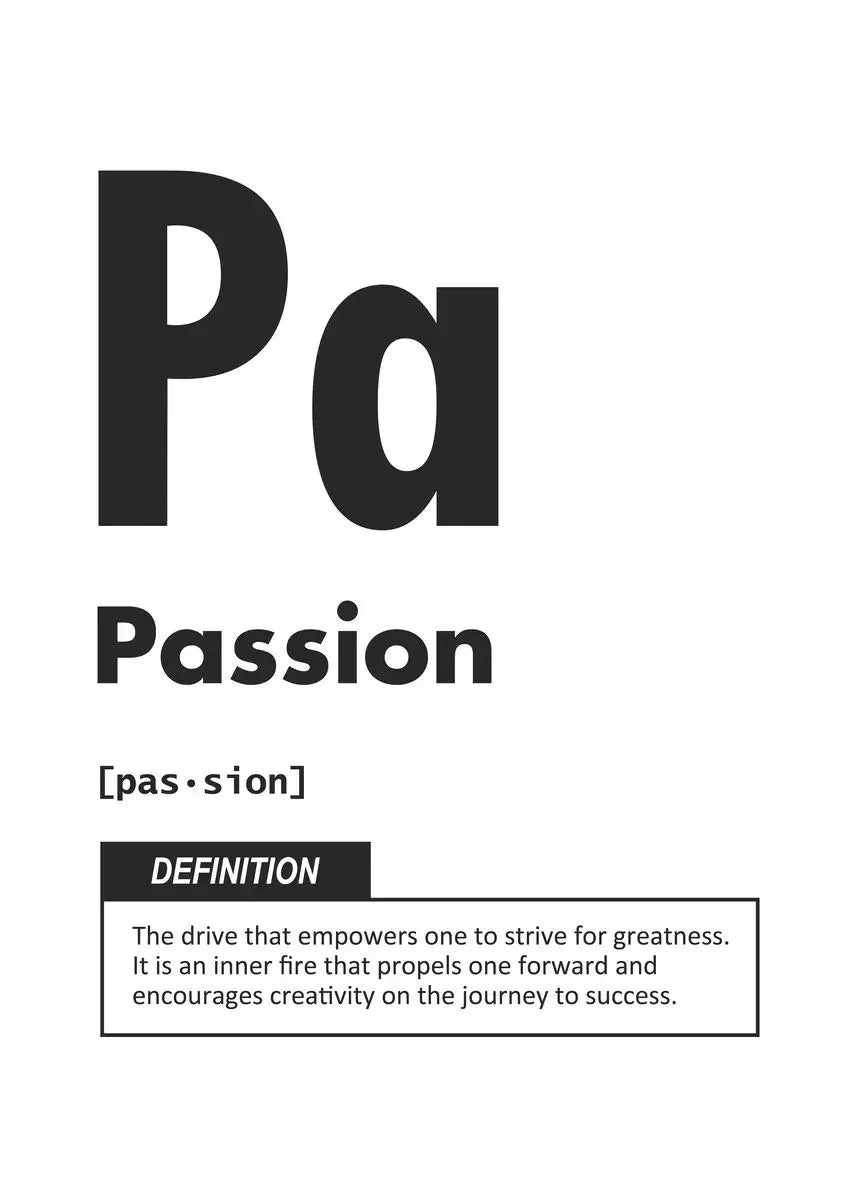 Periodic Table of Motivation Collection - Canvas & Curio