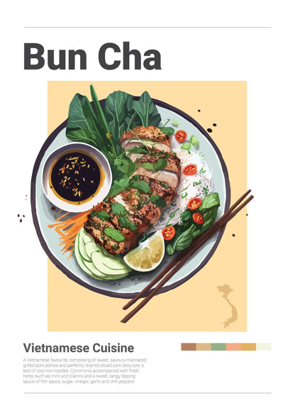 Vietnamese Cuisine Art Collection - Canvas & Curio