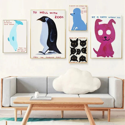 David Shrigley: Coastal & Wild Collection - Canvas & Curio