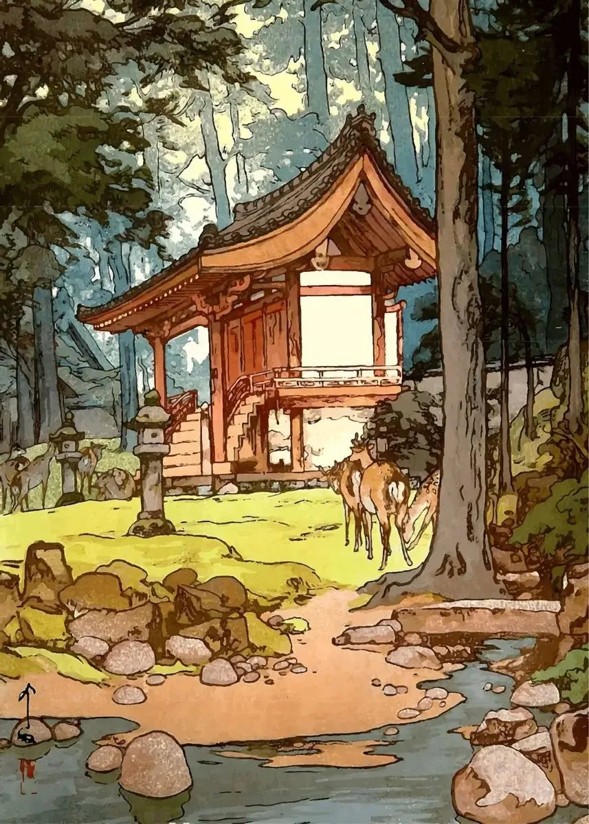 Japanese Landscape Art Collection - Canvas & Curio