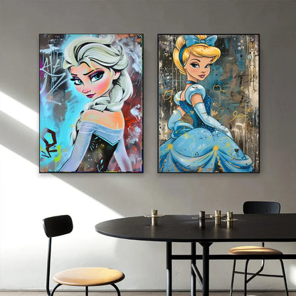Disney Graffiti Princess Collection - Canvas & Curio