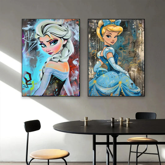 Disney Graffiti Princess Collection - Canvas & Curio