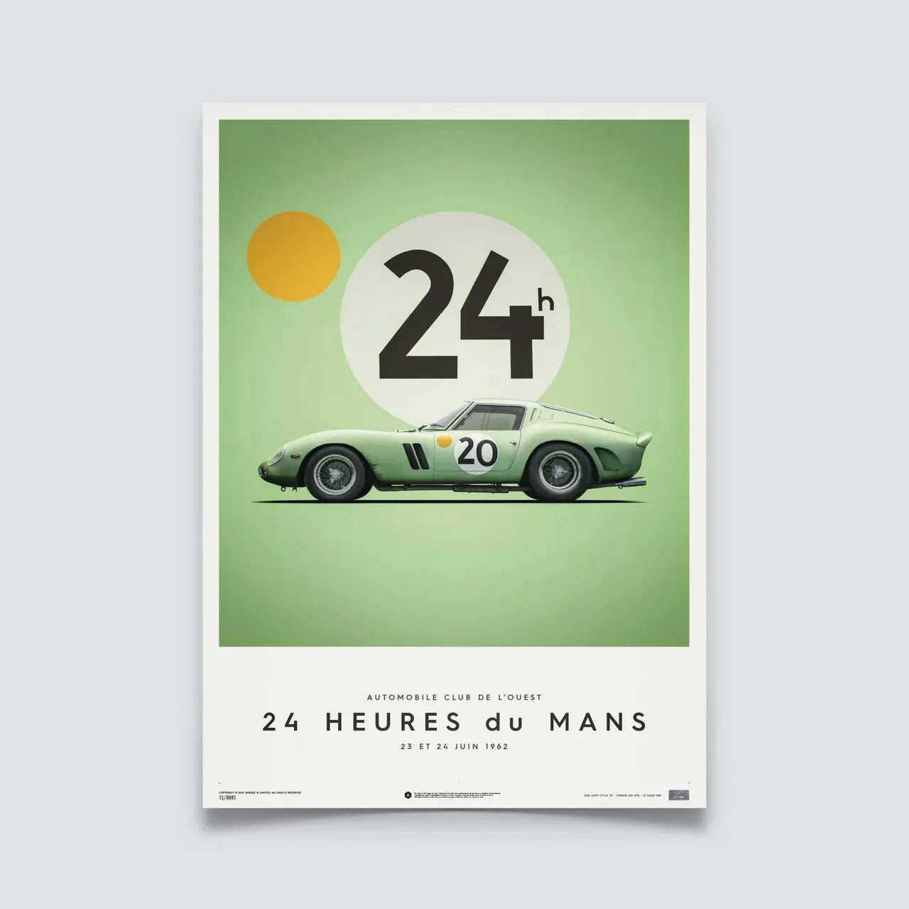 Classic World Famous Racing Cars Collection - Canvas & Curio