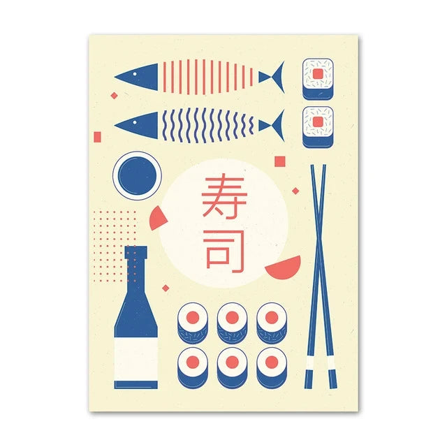 Sushi & Ramen Fun Collection - Canvas & Curio