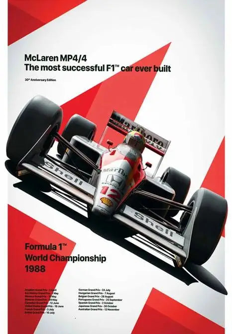 Ayrton Senna Racing Collection - Canvas & Curio