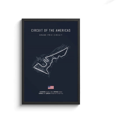 Formula 1 Track Circuit Collection - Canvas & Curio