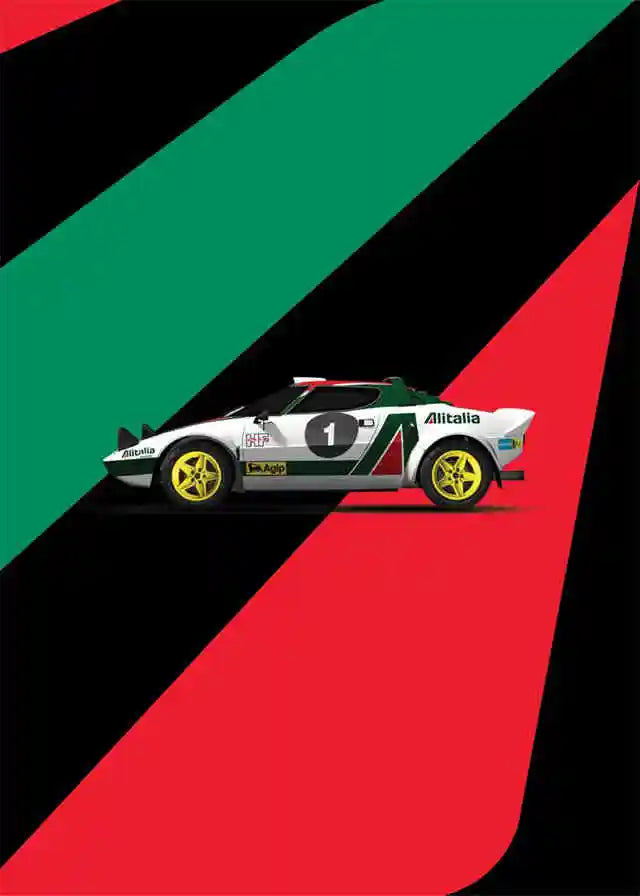 Pop F1 Aesthetic Vintage Cars Collection - Canvas & Curio