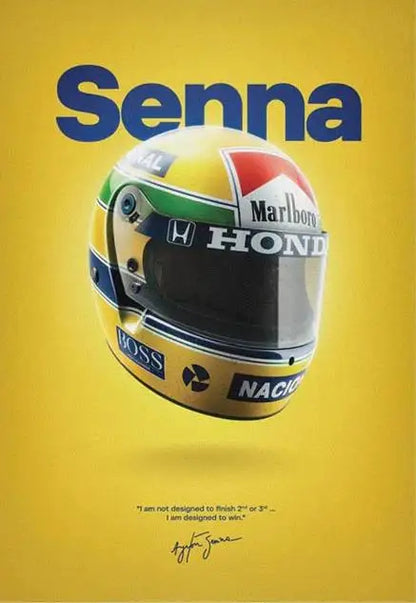 Ayrton Senna Racing Collection - Canvas & Curio