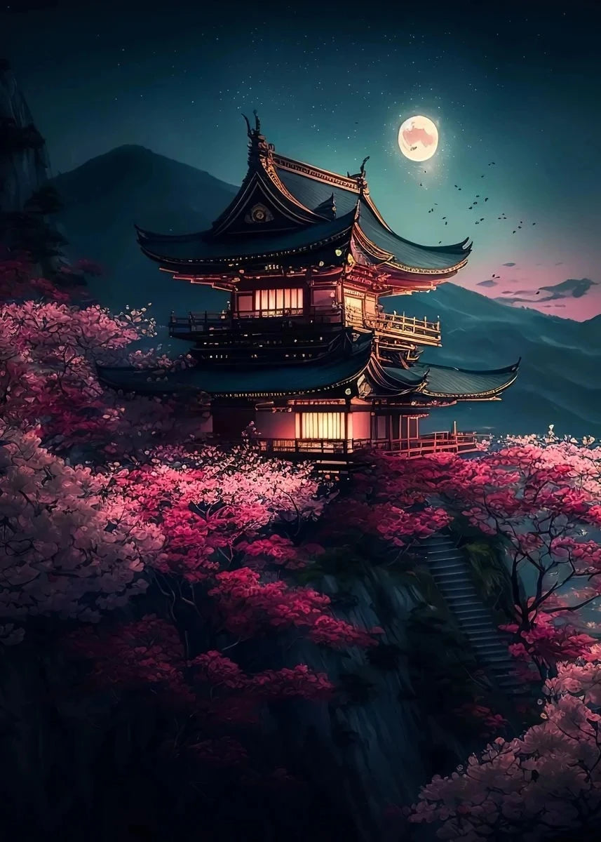 Sakura & Fuji Art Collection - Canvas & Curio
