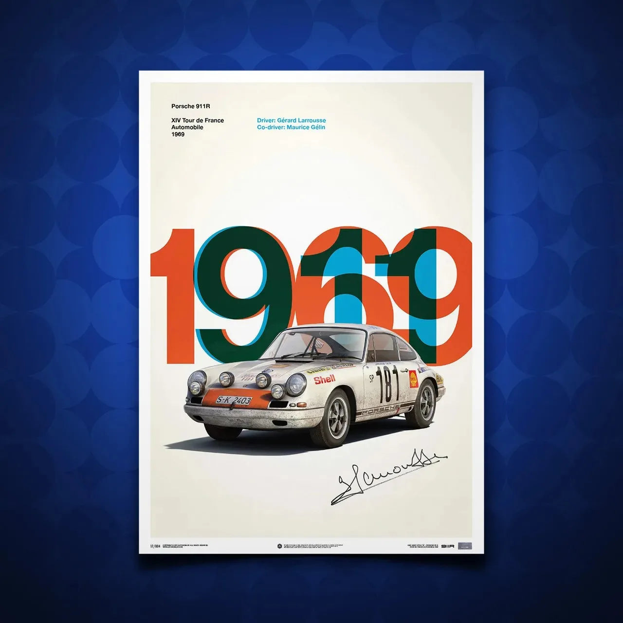 Classic World Famous Racing Cars Collection - Canvas & Curio