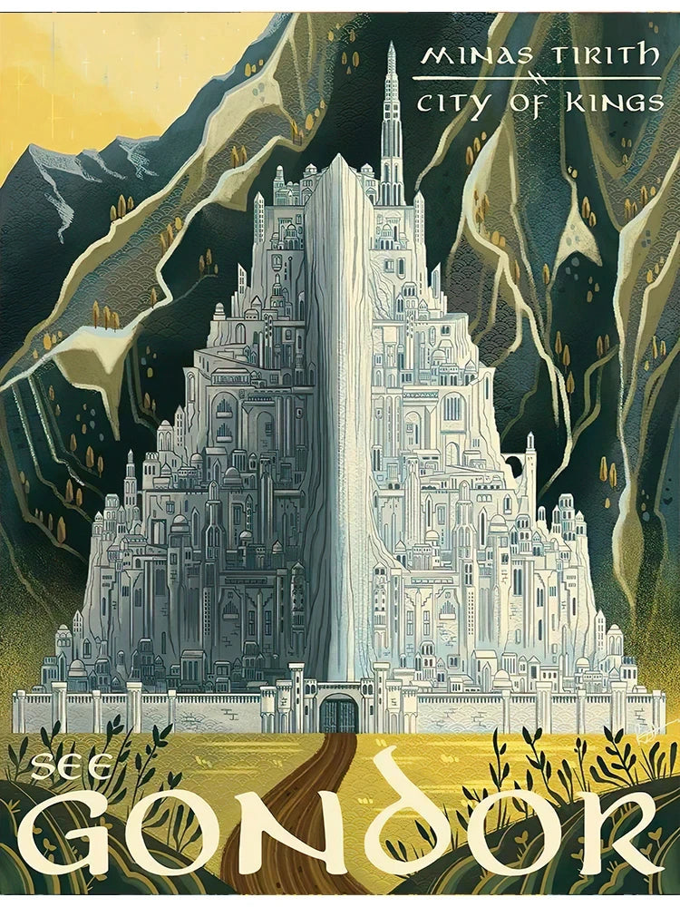 Retro Ring & Castle Collection - Canvas & Curio