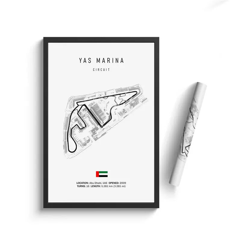 Formula 1 Track Circuit Collection III - Canvas & Curio