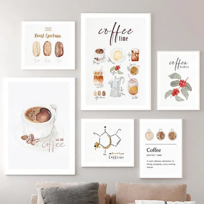 Surrealist Coffee & Caffeine Collection - Canvas & Curio