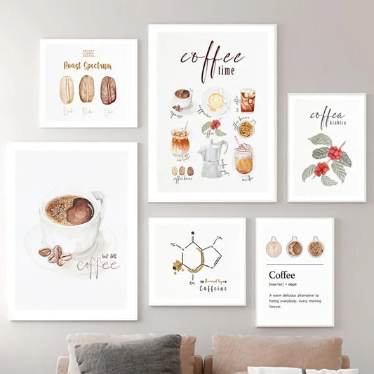 Surrealist Coffee & Caffeine Collection - Canvas & Curio
