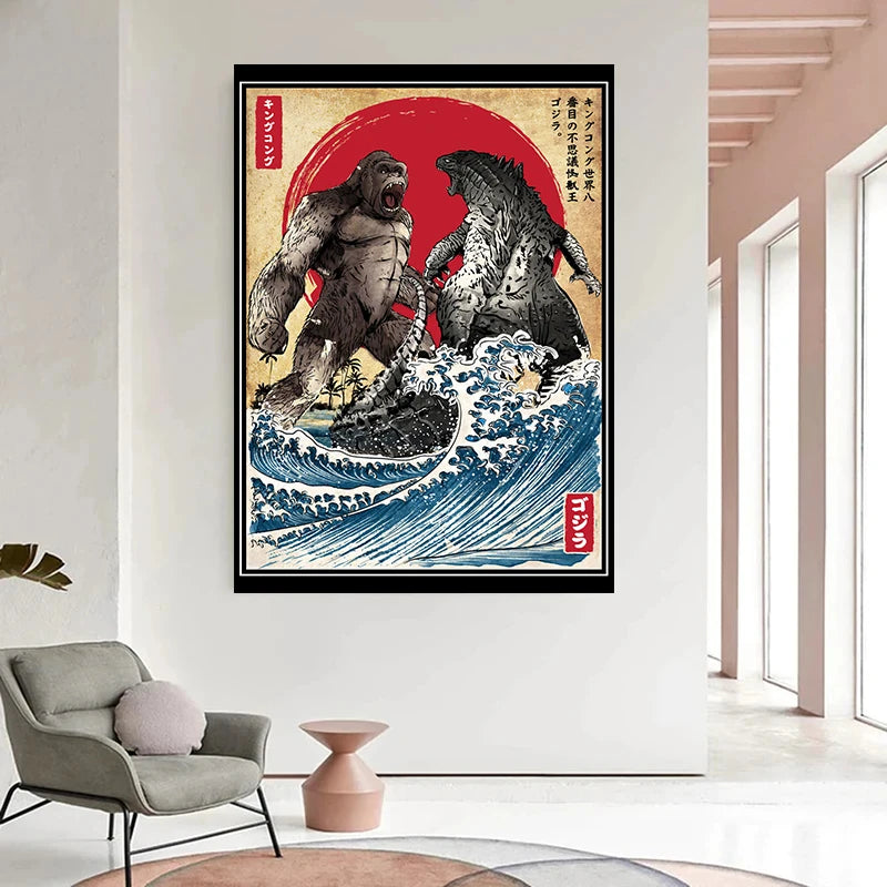 King of Terror in Sea Collection - Canvas & Curio