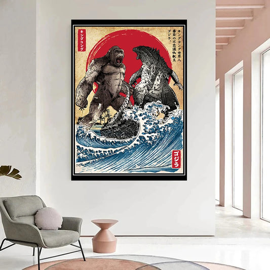 King of Terror in Sea Collection - Canvas & Curio