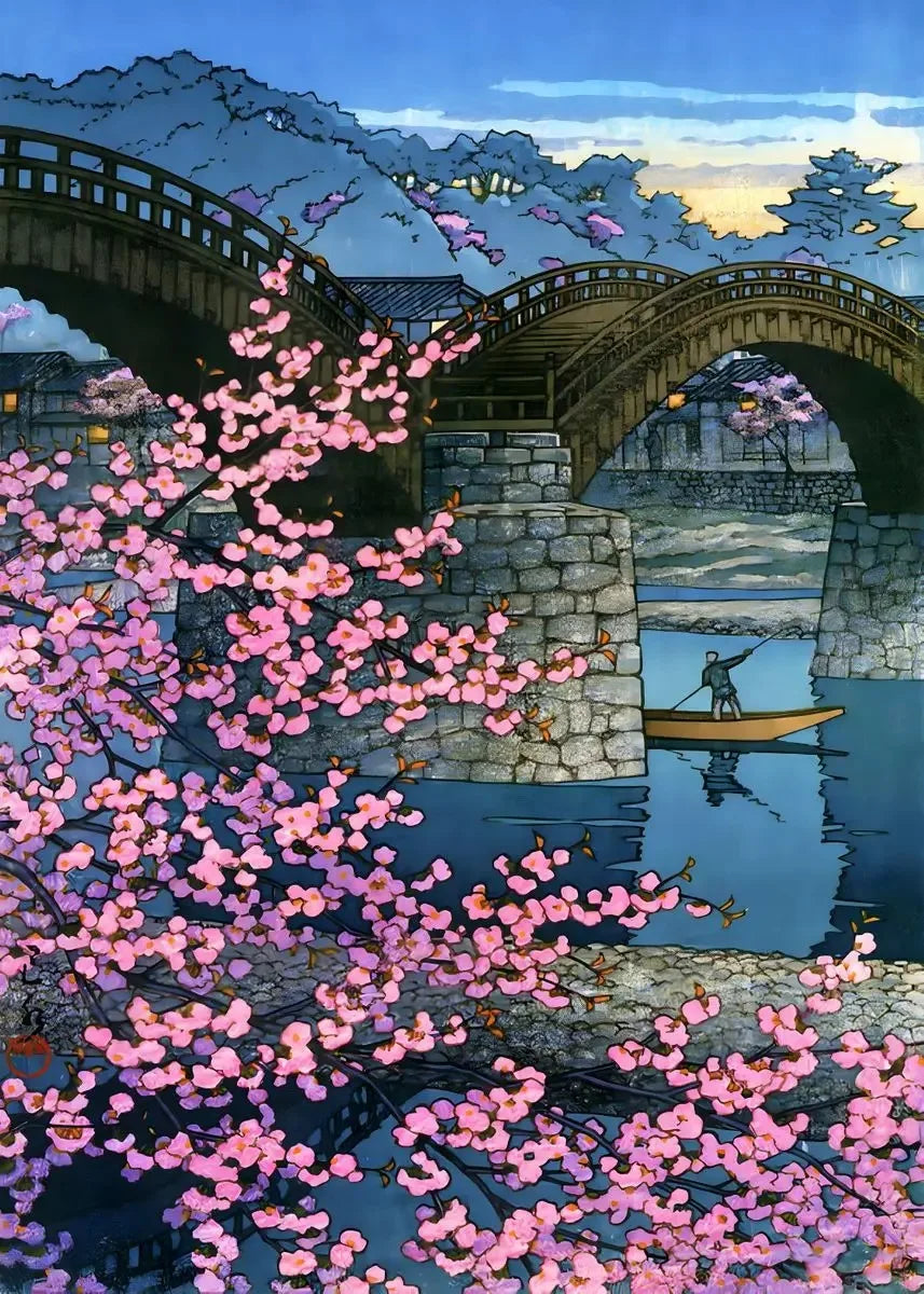 Japanese Landscape Art Collection - Canvas & Curio