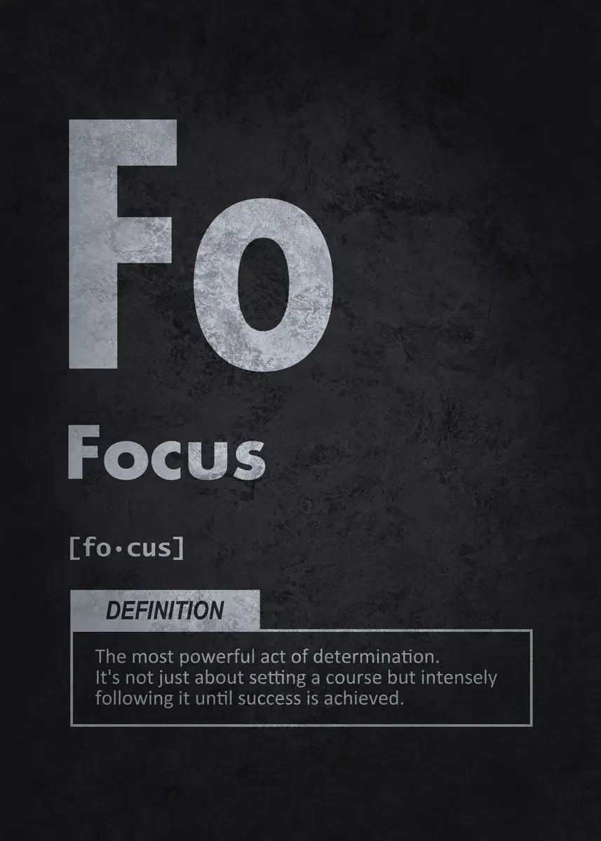 Periodic Table of Motivation Collection II - Canvas & Curio