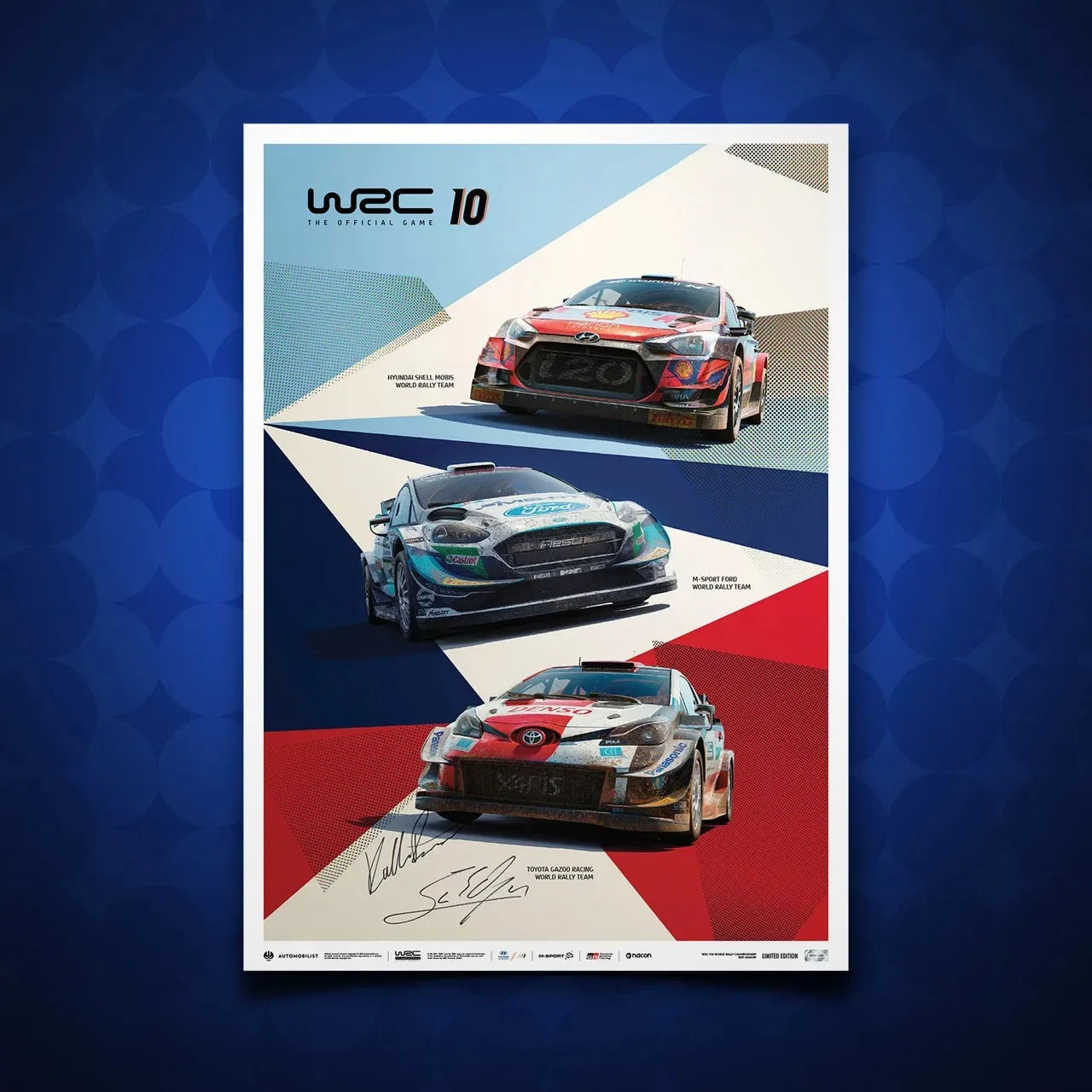 Classic World Famous Racing Cars Collection - Canvas & Curio