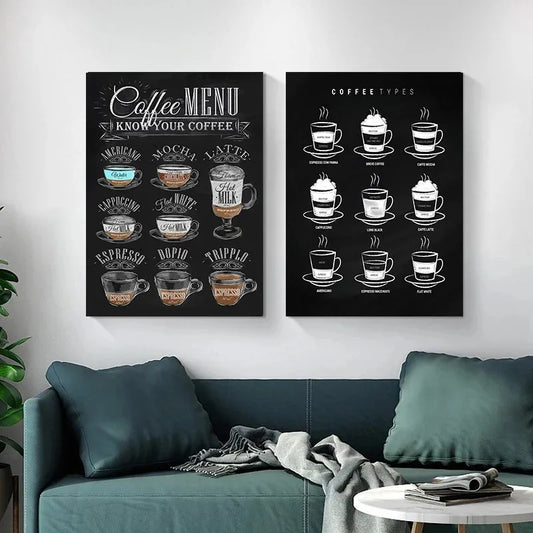 Cafe Culture Wall Art Collection - Canvas & Curio