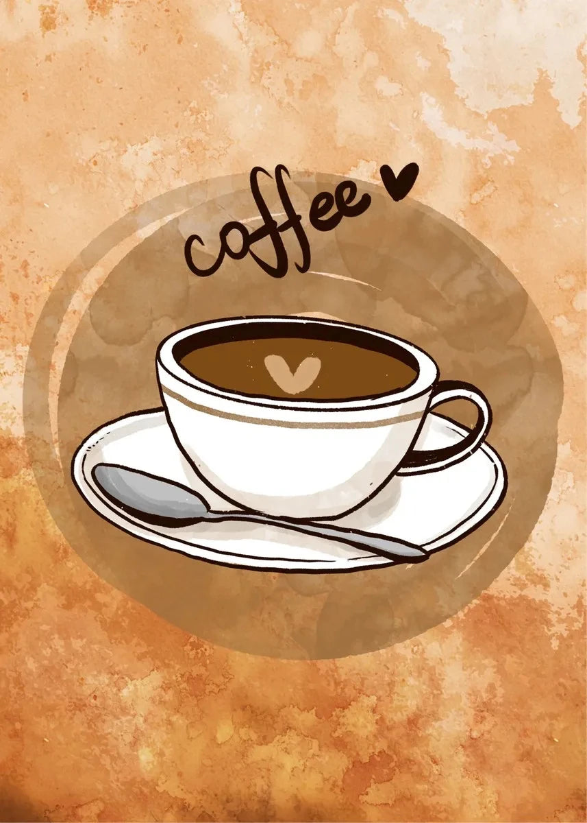 Vintage Coffee Time Collection - Canvas & Curio