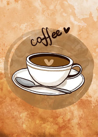 Coffee Cup & Spoon