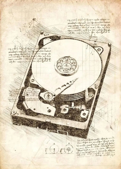 Vintage Gaming Sketch Collection - Canvas & Curio