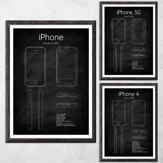 Iconic Smartphones Collection - Canvas & Curio