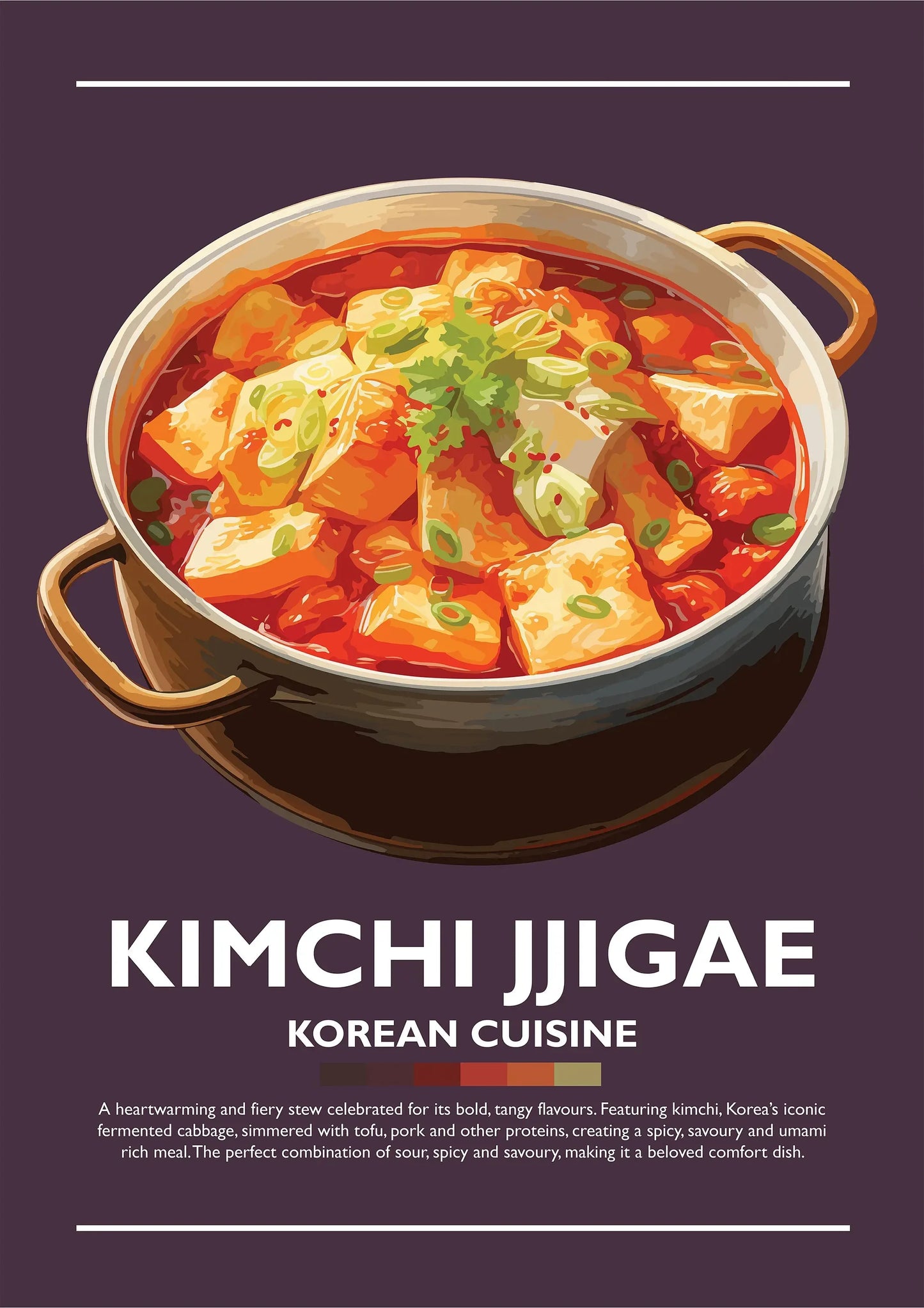 Korean Cuisine Art Collection - Canvas & Curio