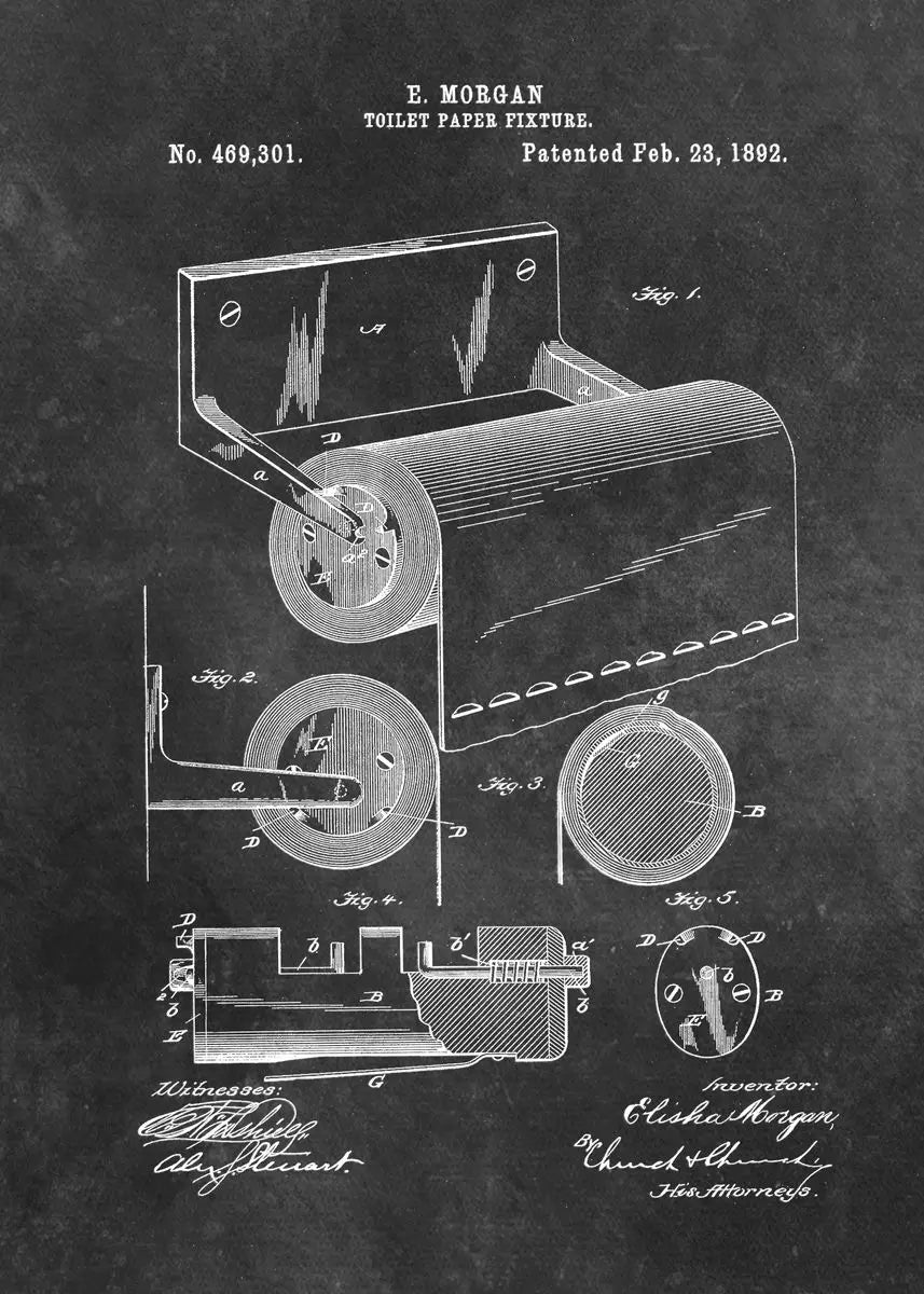 Bathroom Blueprint Collection - Canvas & Curio