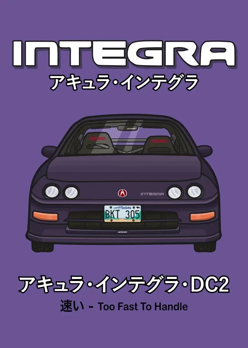 Pop Japanese Kawaii Cars Collection - Canvas & Curio
