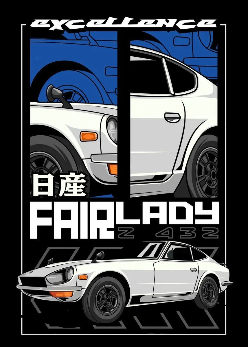 Legendary Japanese Cars Collection - Canvas & Curio