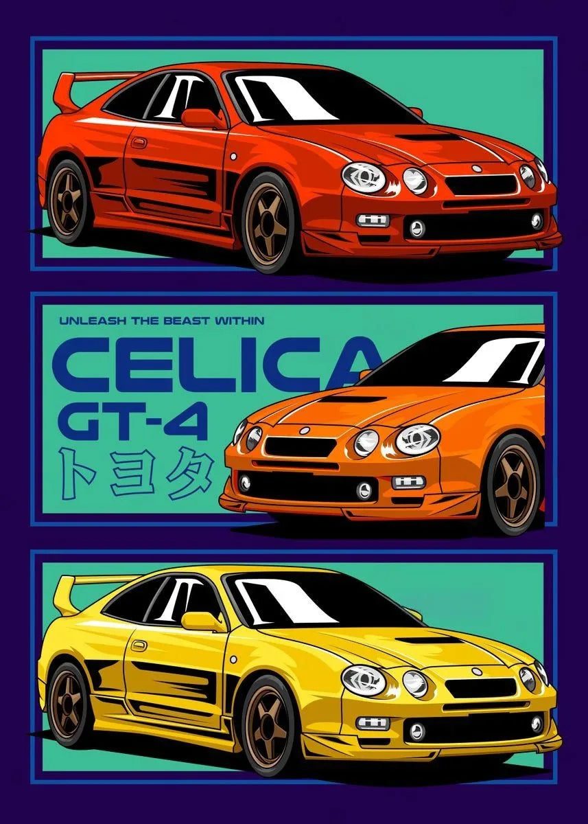 Legendary Japanese Cars Collection - Canvas & Curio