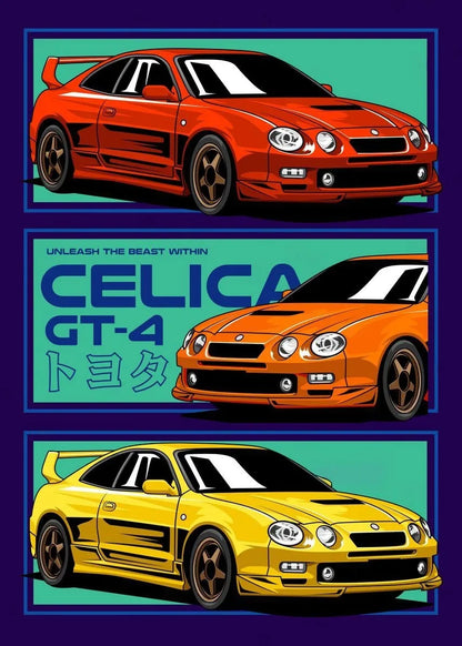 Legendary Japanese Cars Collection - Canvas & Curio