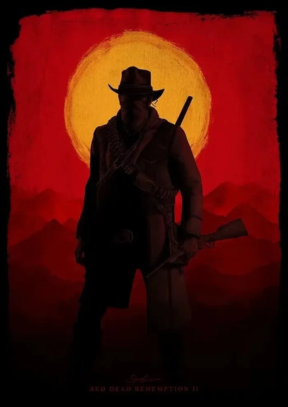 Red Dead Redemption Art Collection - Canvas & Curio
