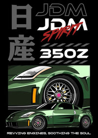 Green Nissan JDM 350Z I