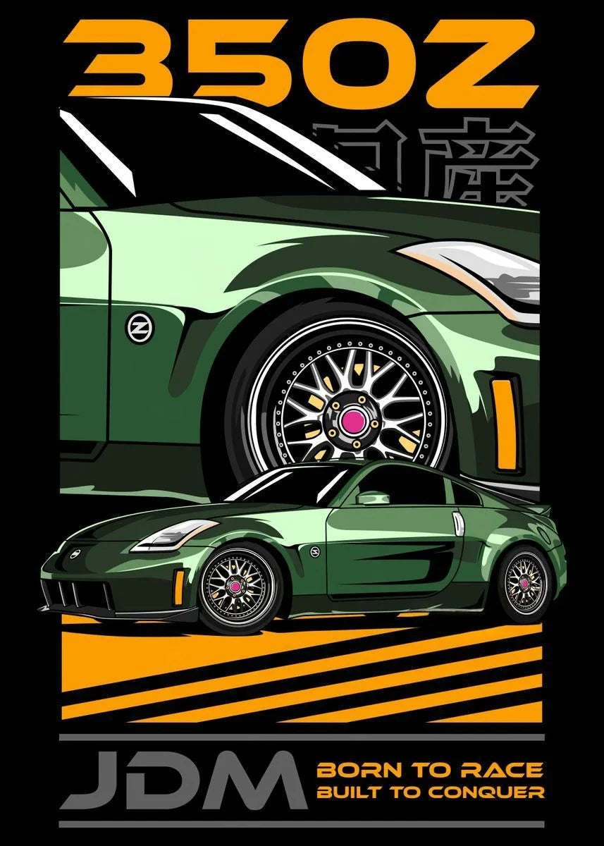 Legendary Japanese Cars Collection - Canvas & Curio