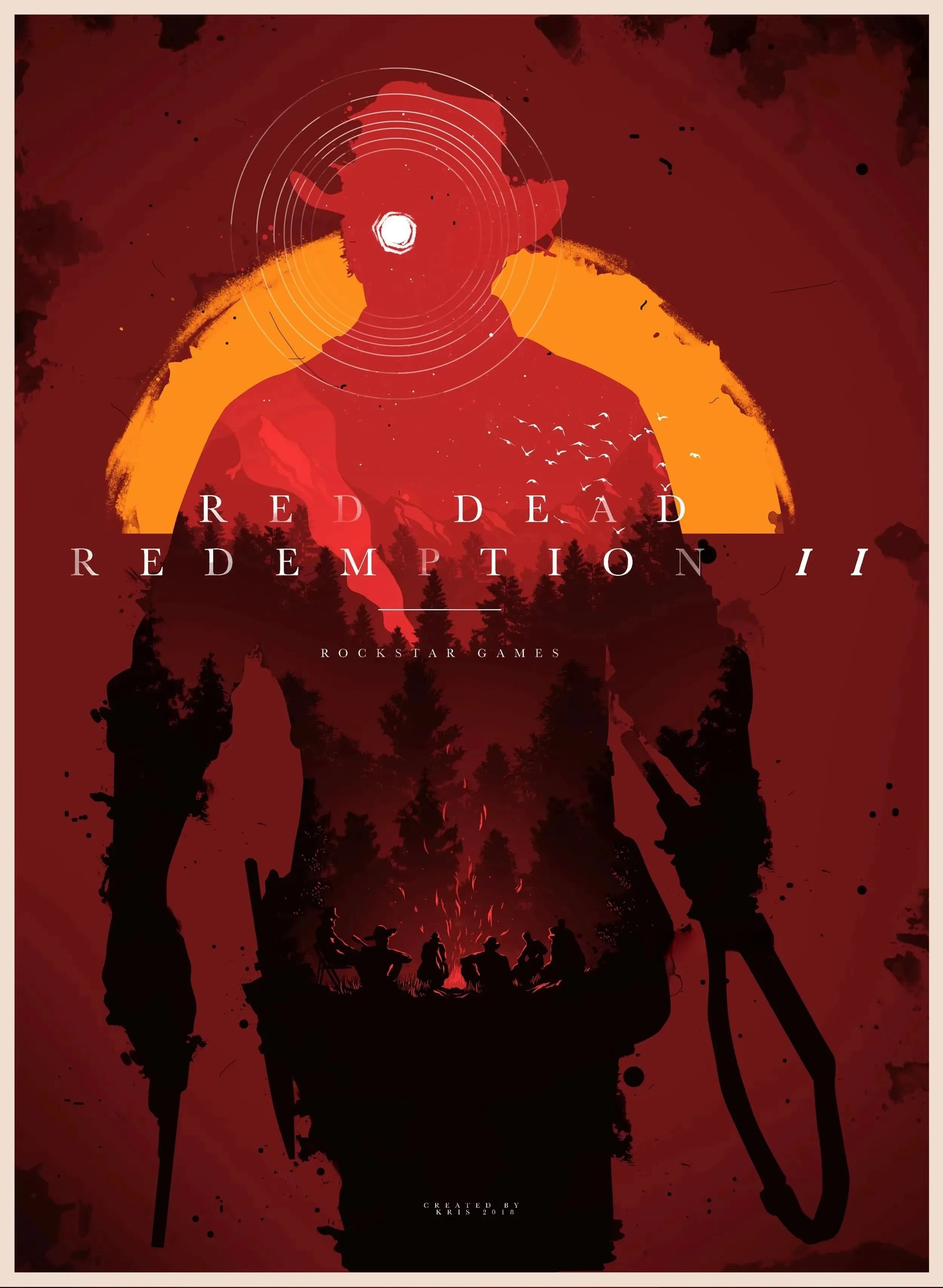 Red Dead Redemption Art Collection - Canvas & Curio