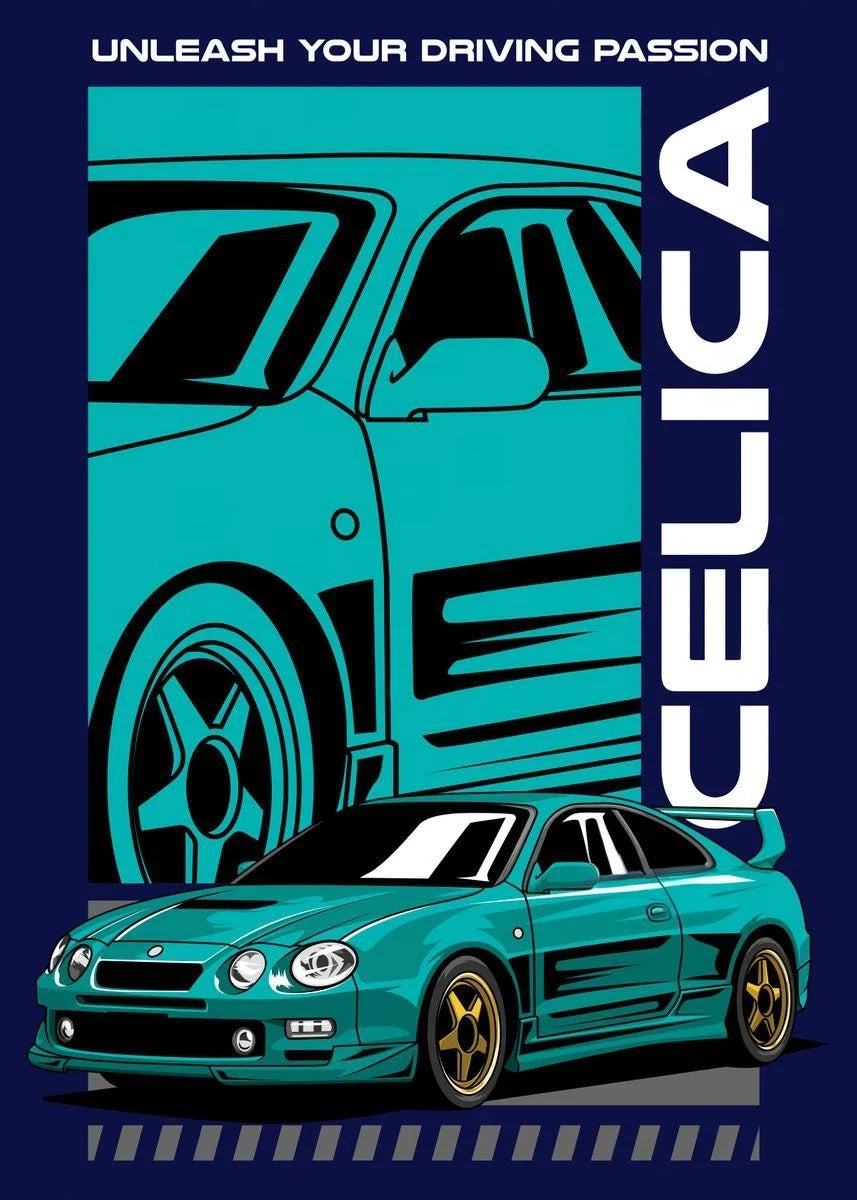 Legendary Japanese Cars Collection - Canvas & Curio