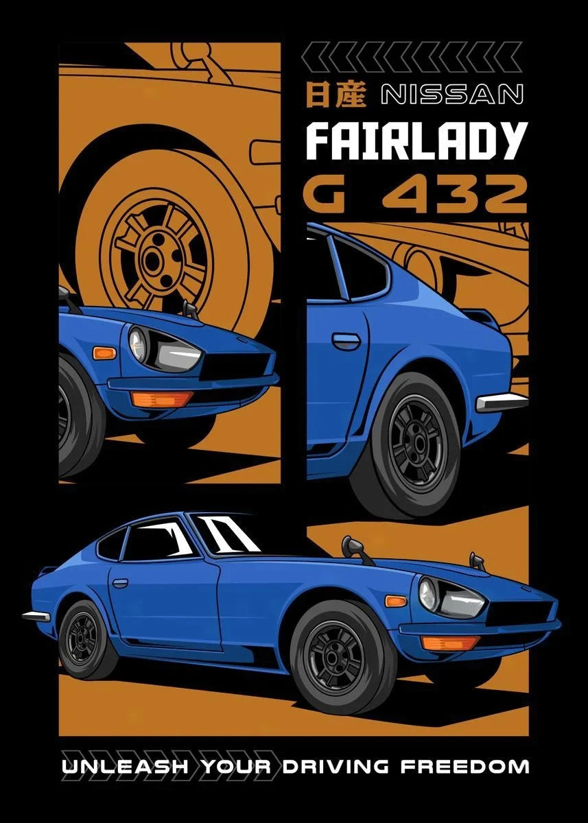 Legendary Japanese Cars Collection - Canvas & Curio