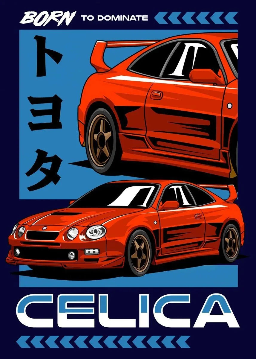 Legendary Japanese Cars Collection - Canvas & Curio