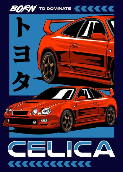 Legendary Japanese Cars Collection - Canvas & Curio