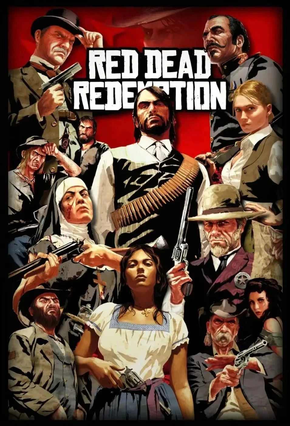 Red Dead Redemption Art Collection - Canvas & Curio